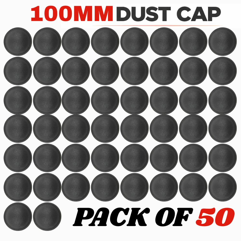 100 MM Black Cloth Dust Cap