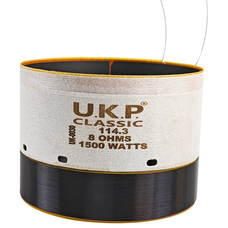 114.3 mm IN/OUT Voice Coil – 8 Ohm 1500 Watt