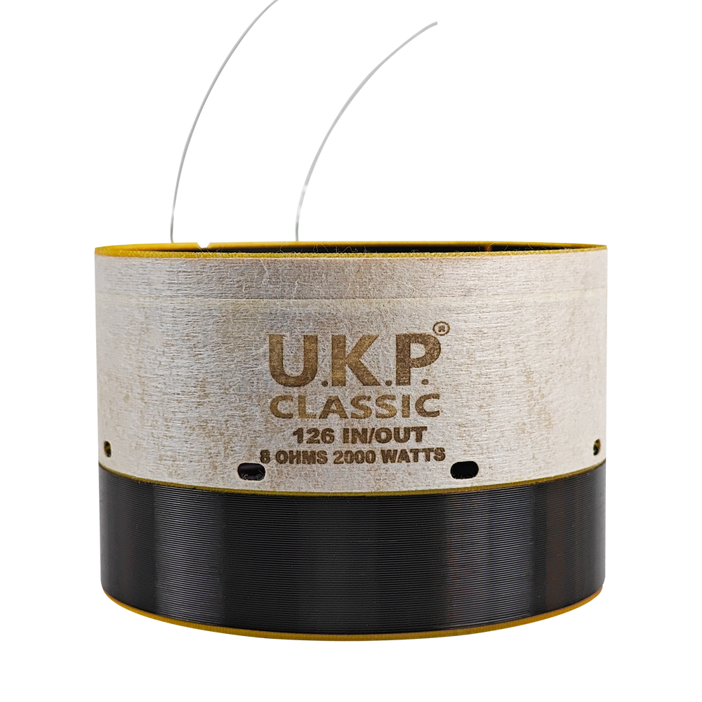 126 mm IN/OUT Voice Coil – 8 Ohm 2000 Watt