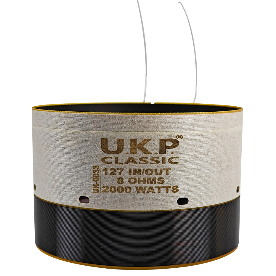 127 mm IN/OUT Voice Coil – 8 Ohm 2000 Watt
