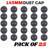 145 MM Cloth Dust Cap – Black Finish