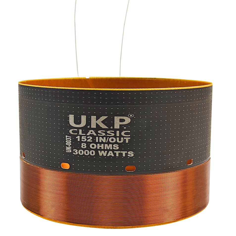 152 mm IN/OUT Voice Coil – 8 Ohm 3000 Watt