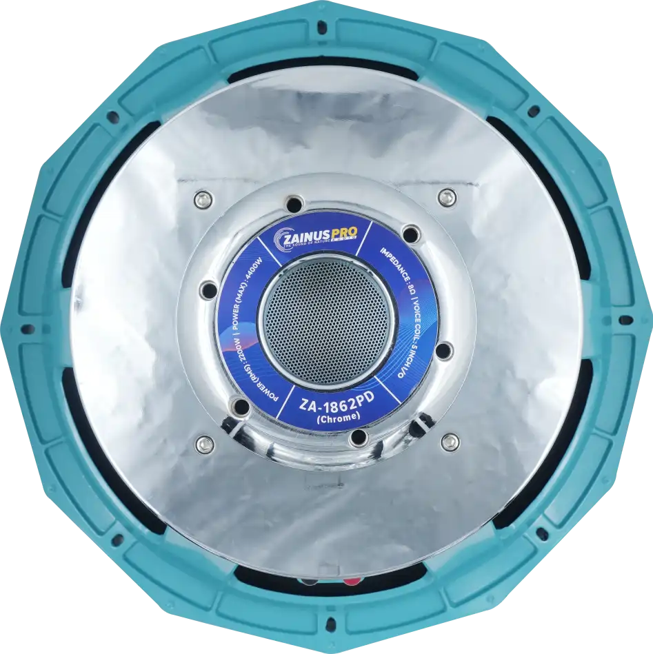 18" ZA-1862PD (Chrome) Professional Subwoofer Driver