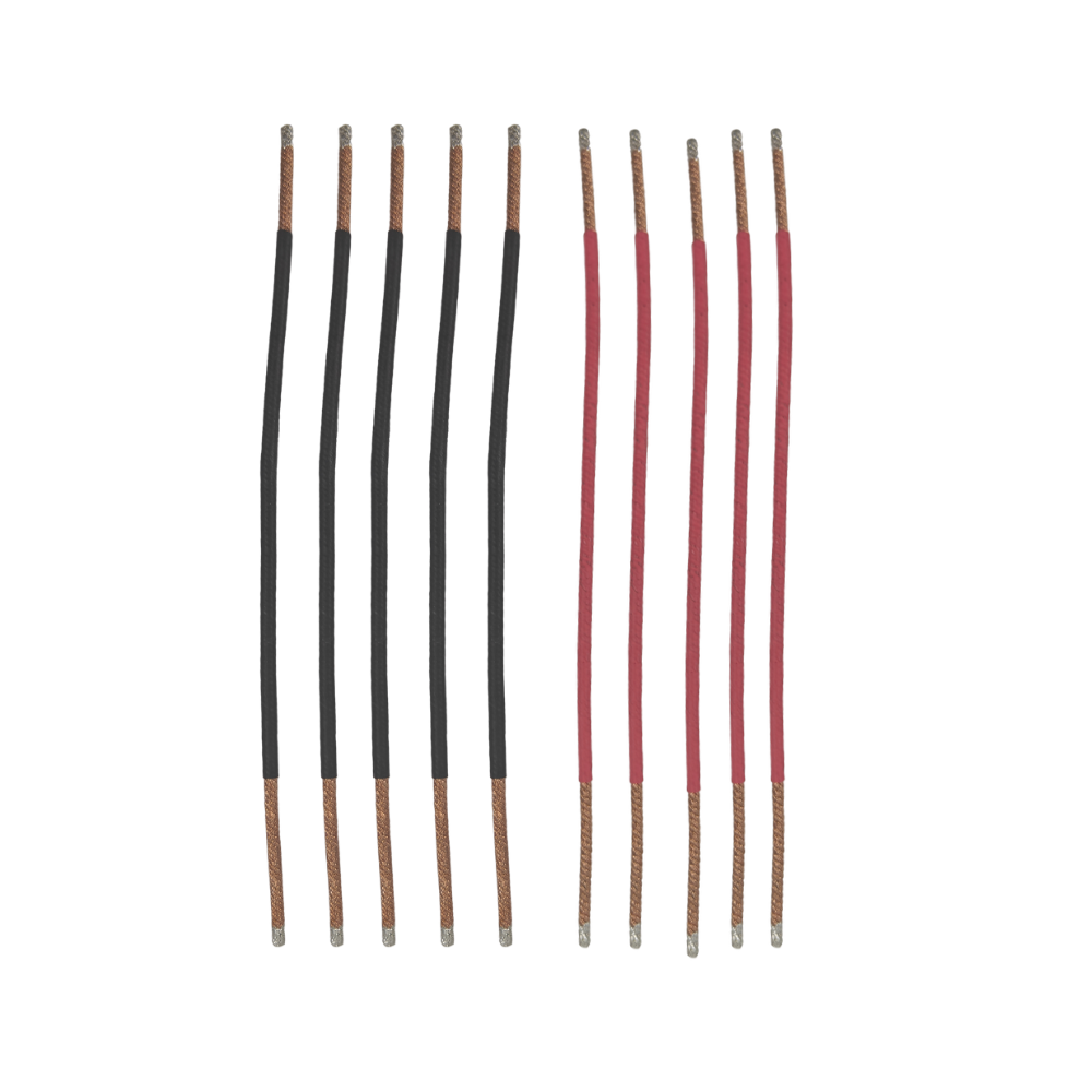 Speaker Lead Wire No. 36 (150 mm, 5 Pair Red & Black, For 18″ Speaker, Indian)