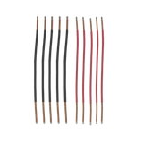 Speaker Lead Wire No. 36 (150 mm, 5 Pair Red & Black, For 18″ Speaker, Indian)