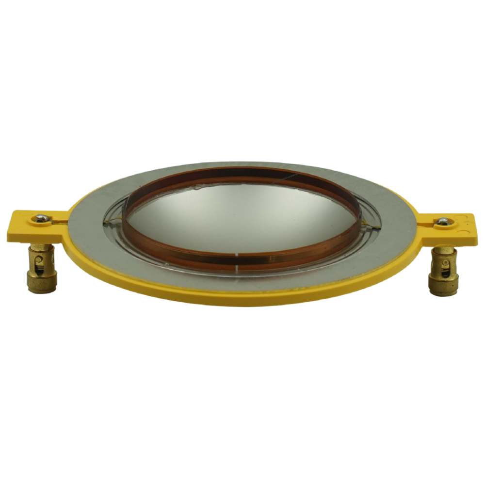 Venus Audio D-750 (SR) | 72.2 MM | Silver with Yellow Ring | HF Diaphragm