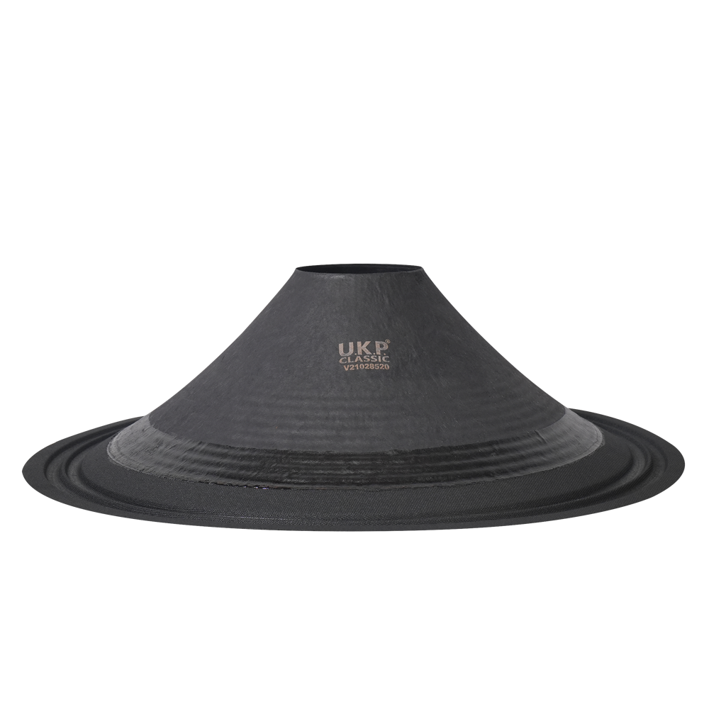 21″ Paper Cone UKP V21028520 | Cloth Surround 2 Roll | Semi Press | Black