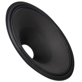 21″ Paper Cone UKP V21028520 | Cloth Surround 2 Roll | Semi Press | Black
