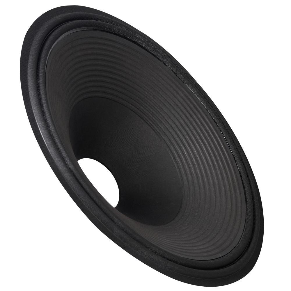 21″ Paper Cone UKP V21028520 | Cloth Surround 2 Roll | Semi Press | Black