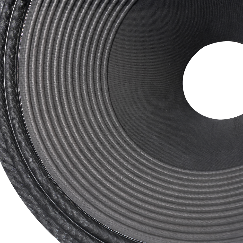 21″ Paper Cone UKP V21028520 | Cloth Surround 2 Roll | Semi Press | Black