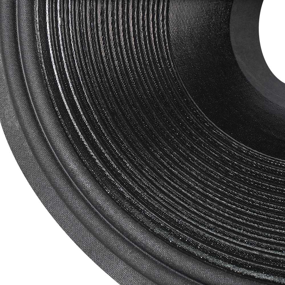 21″ Paper Cone UKP V21028520 | Cloth Surround 2 Roll | Semi Press | Black Glossy