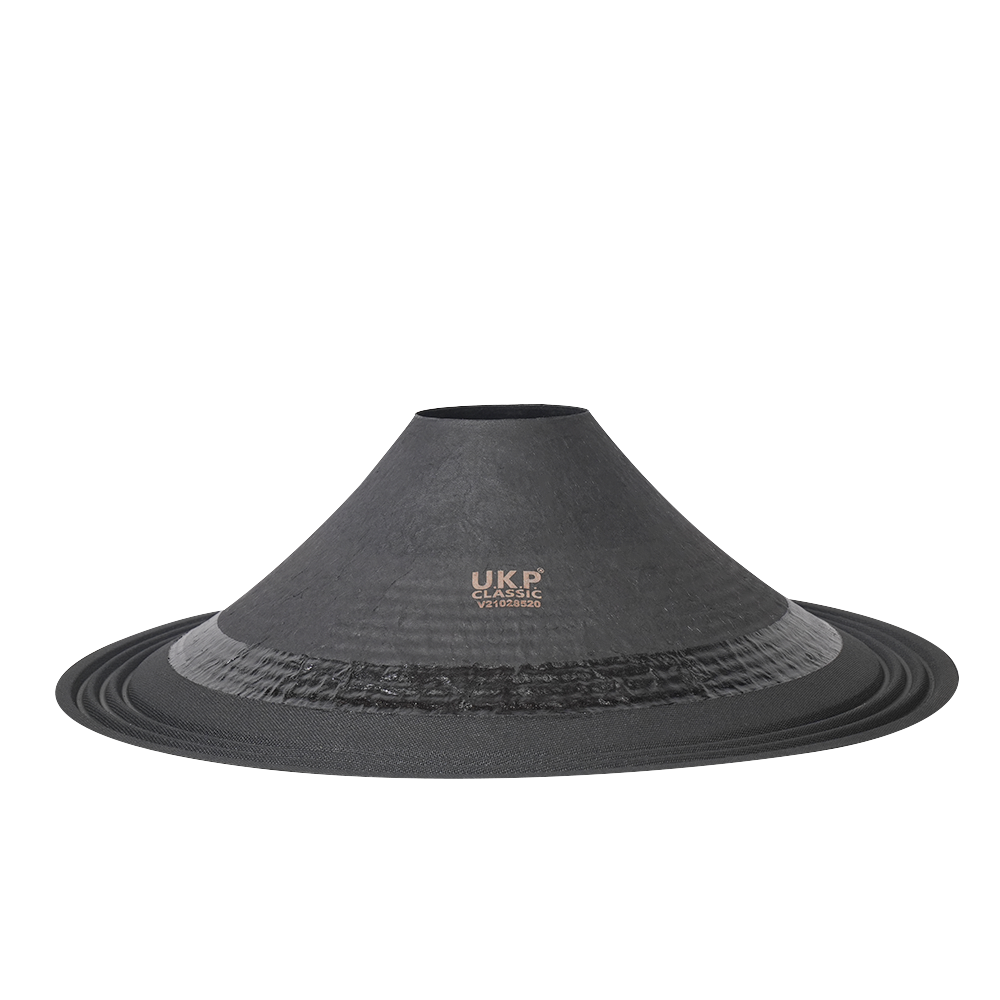 21″ Paper Cone UKP V21028520 | Cloth Surround 3 Roll | Semi Press | Black