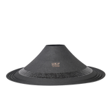 21″ Paper Cone UKP V21028520 | Cloth Surround 3 Roll | Semi Press | Black