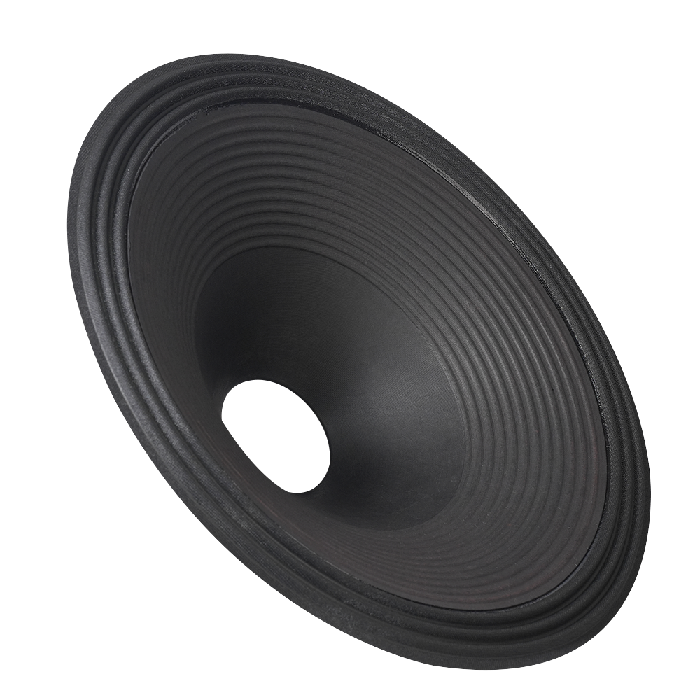 21″ Paper Cone UKP V21028520 | Cloth Surround 3 Roll | Semi Press | Black