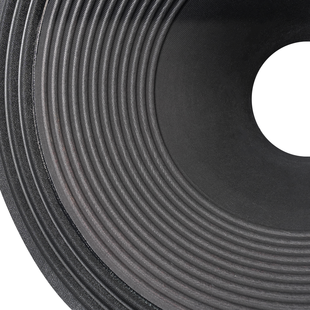 21″ Paper Cone UKP V21028520 | Cloth Surround 3 Roll | Semi Press | Black