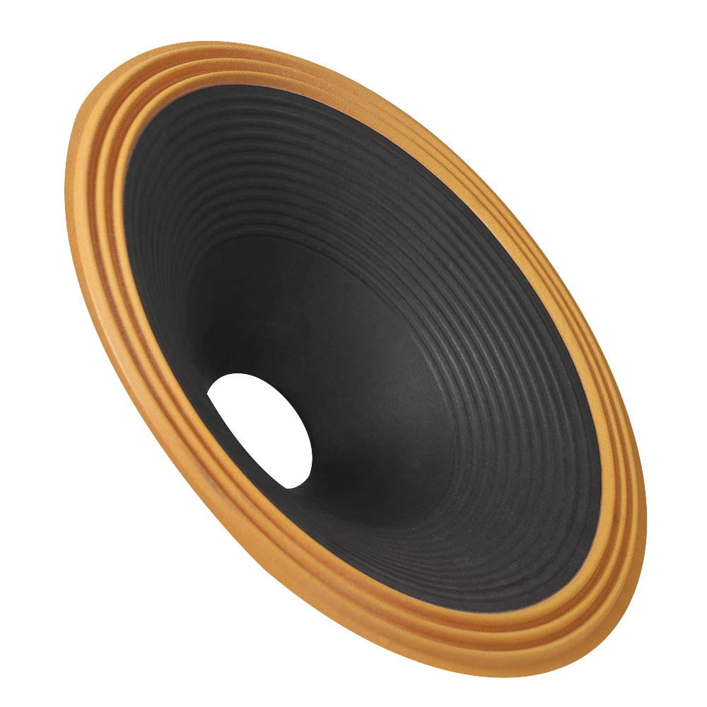 21″ Paper Cone UKP V21028520 Y | Cloth Surround 3 Roll | Semi Press | Yellow Ring