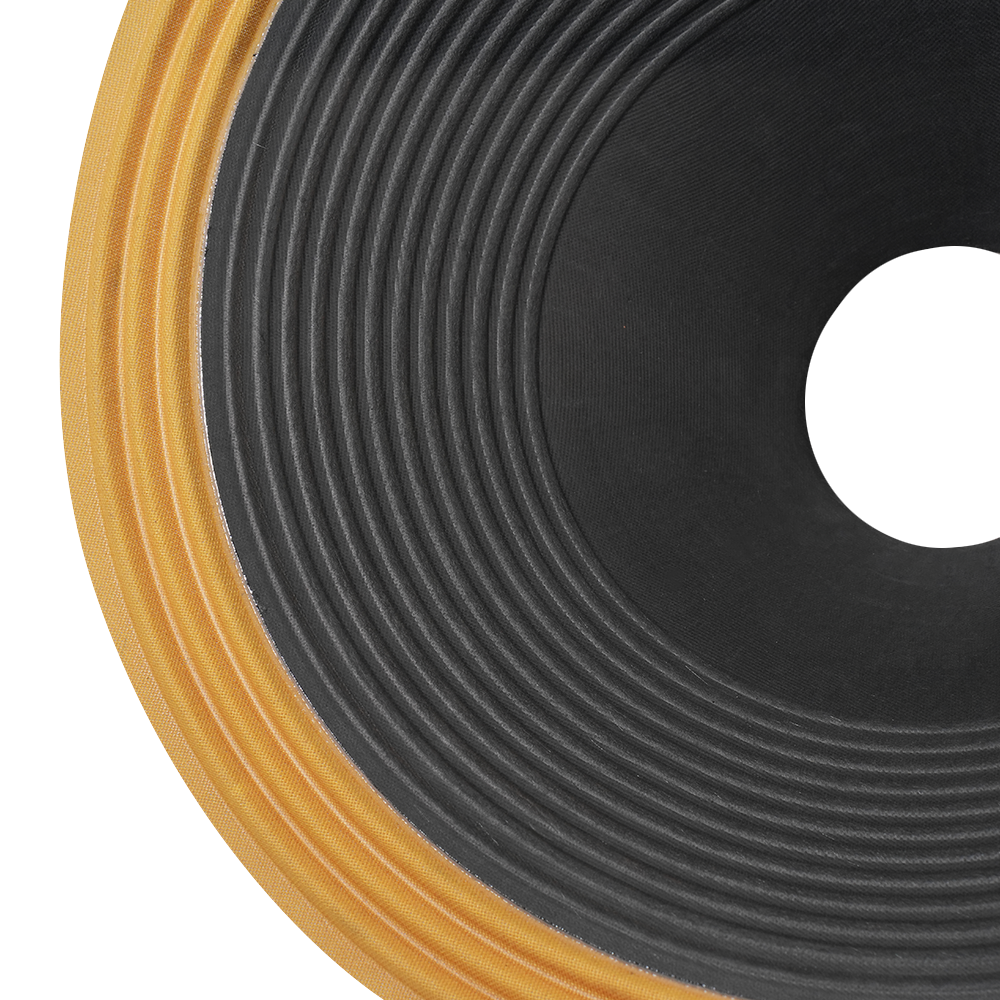 21″ Paper Cone UKP V21028520 Y | Cloth Surround 3 Roll | Semi Press | Yellow Ring