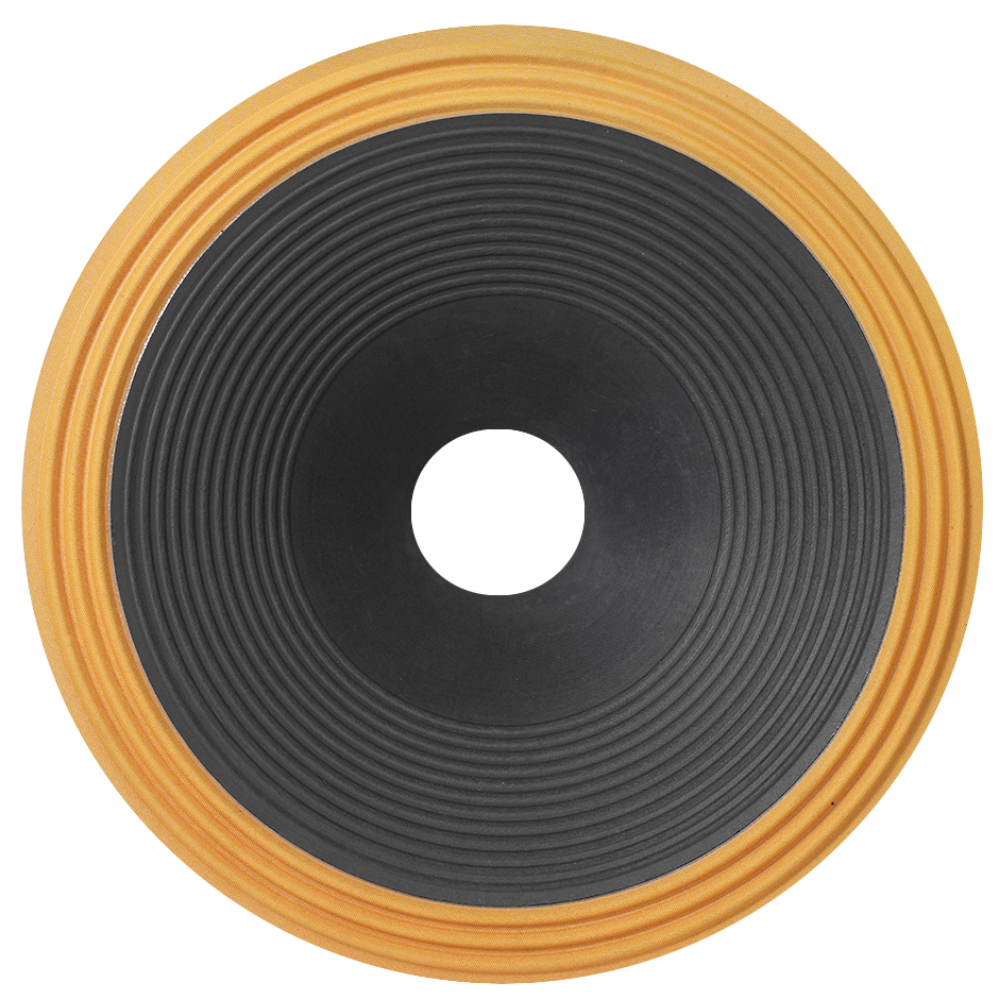 21″ Paper Cone UKP V21028520 Y | Cloth Surround 3 Roll | Semi Press | Yellow Ring