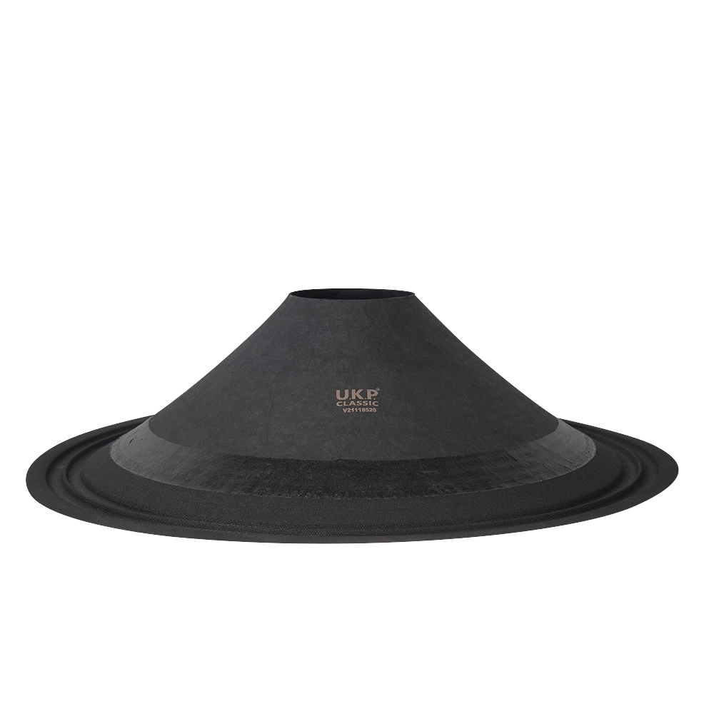 21″ Paper Cone UKP V21118520 | Cloth Surround 2 Roll | Semi Press | Black