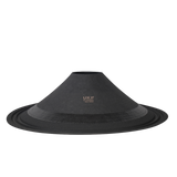 21″ Paper Cone UKP V21118520 | Cloth Surround 2 Roll | Semi Press | Black