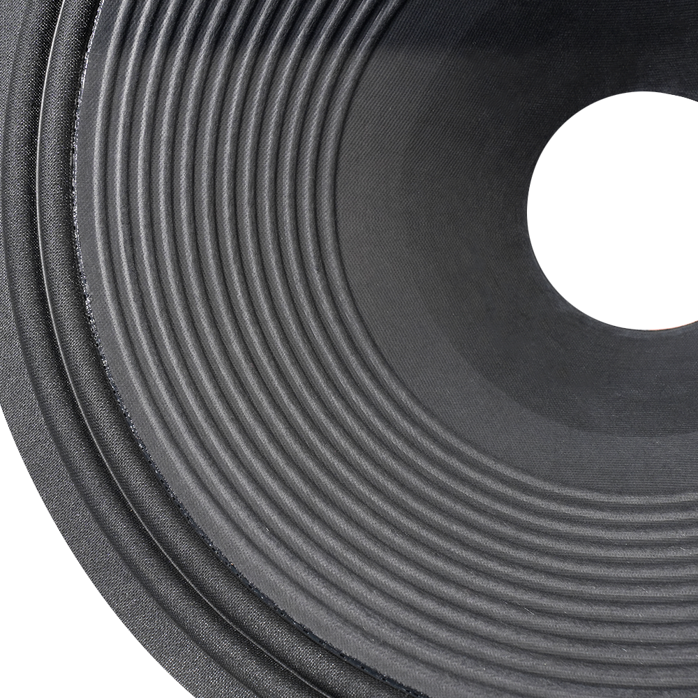 21″ Paper Cone UKP V21118520 | Cloth Surround 2 Roll | Semi Press | Black