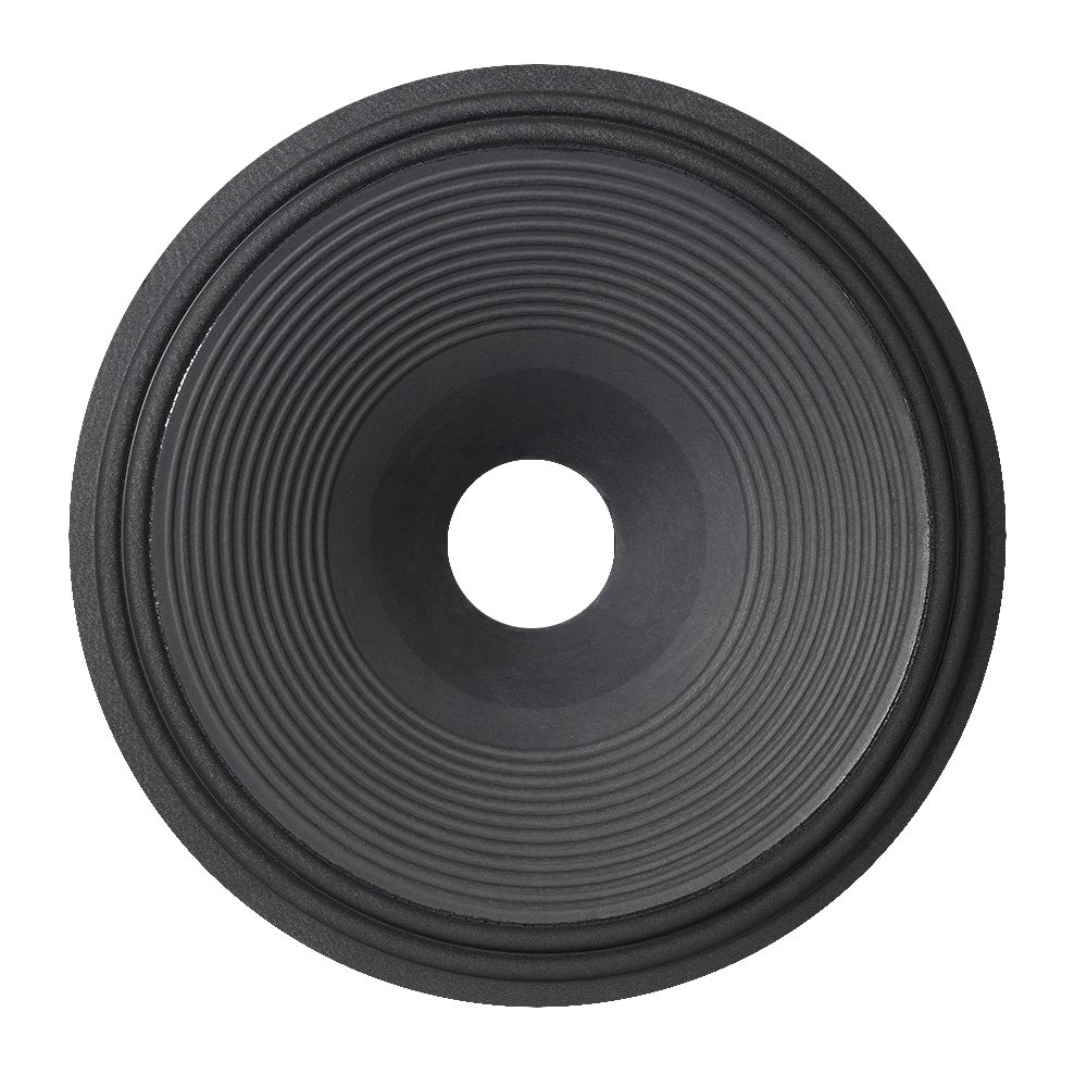 21″ Paper Cone UKP V21118520 | Cloth Surround 2 Roll | Semi Press | Black