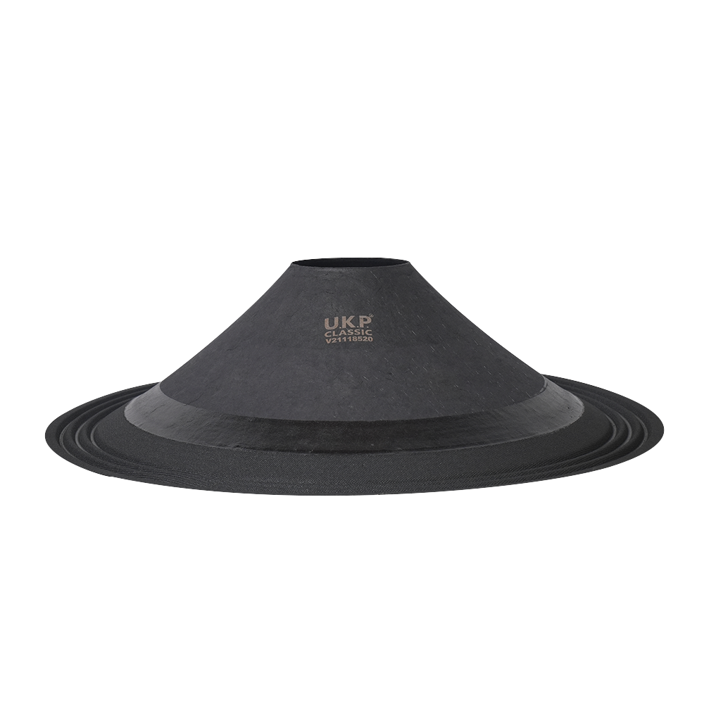 21″ Cloth Surround 3 Roll Paper Cone – V21118520 Semi Press (Black)