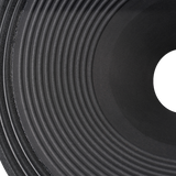 21″ Cloth Surround 3 Roll Paper Cone – V21118520 Semi Press (Black)