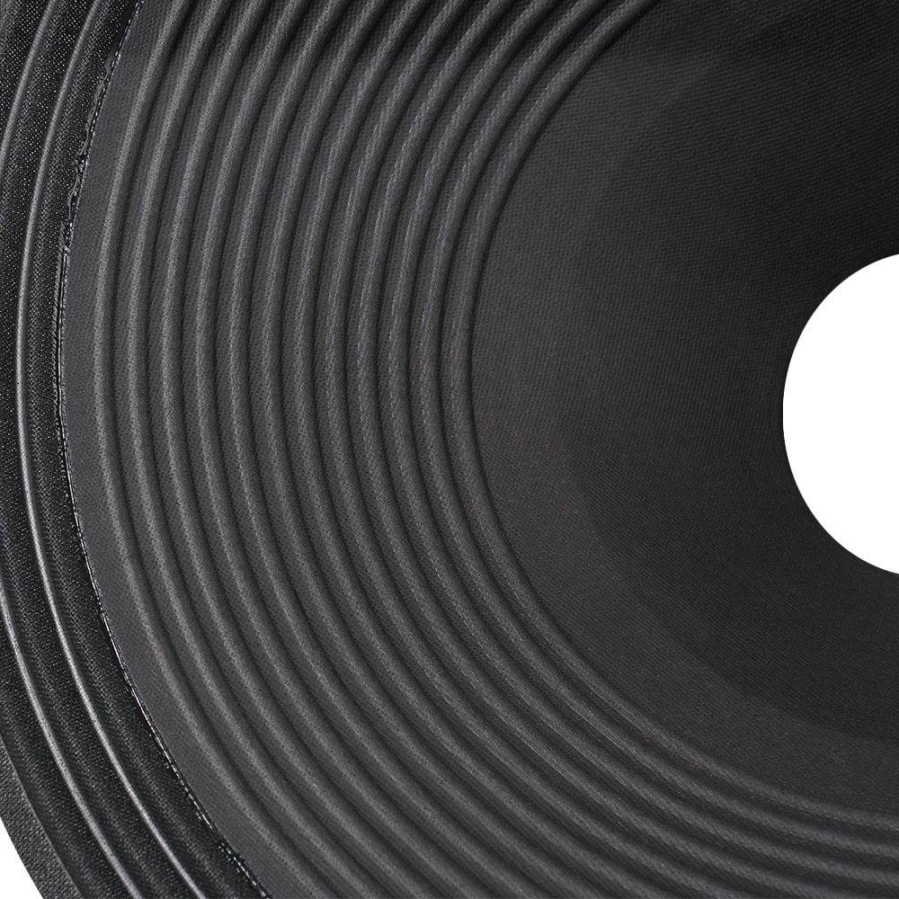 21″ Cloth Surround 3 Roll Paper Cone – V21118520 Semi Press (Black)