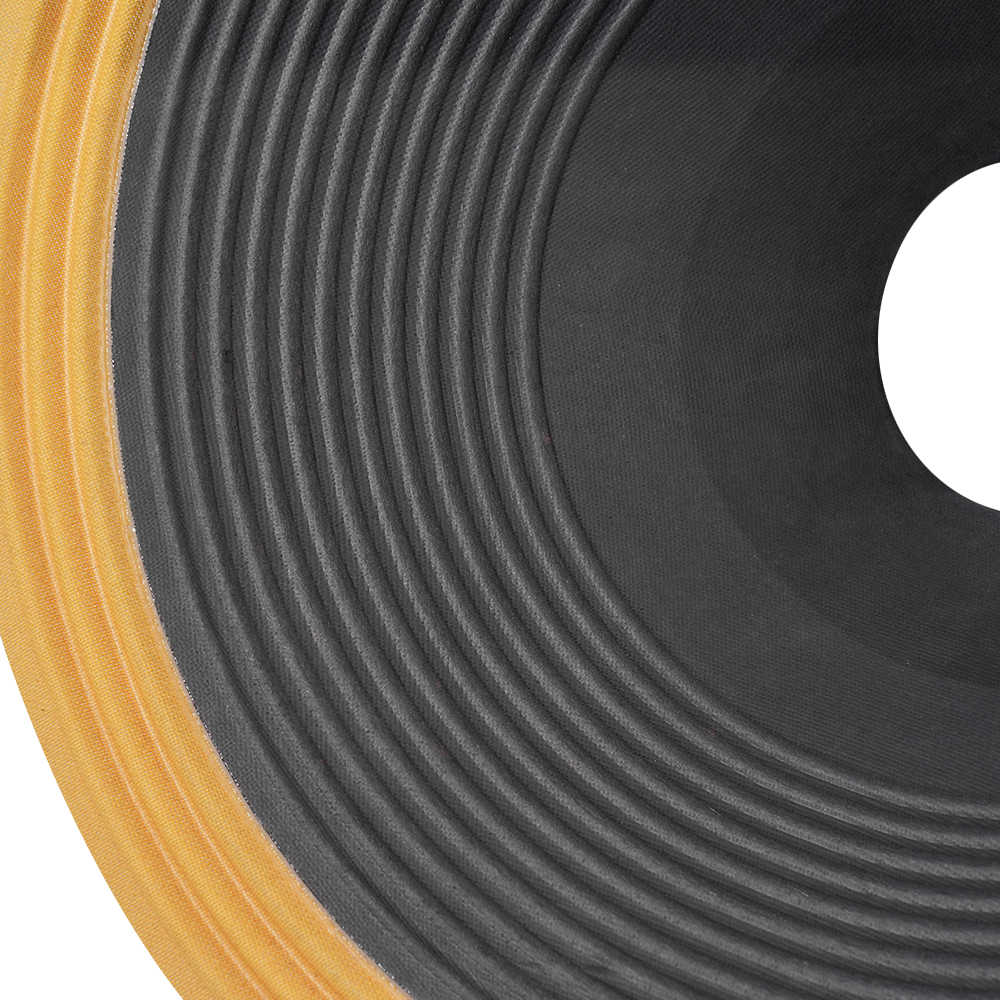 21″ Cloth Surround 3 Roll Paper Cone – V21118520 Semi Press (Yellow Ring)