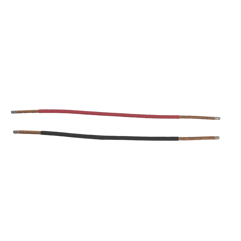 Lead Wire No. 36 – Pre-Cut Wire (150 mm, 1 Pair Red & Black, For 18″ Speaker, Indian)