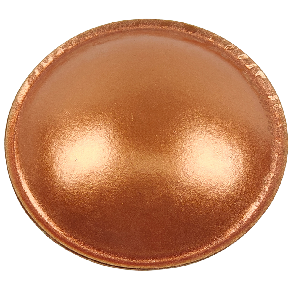 75 MM Copper Speaker Dust Cap – High Heat Dissipation Dome for Professional Audio