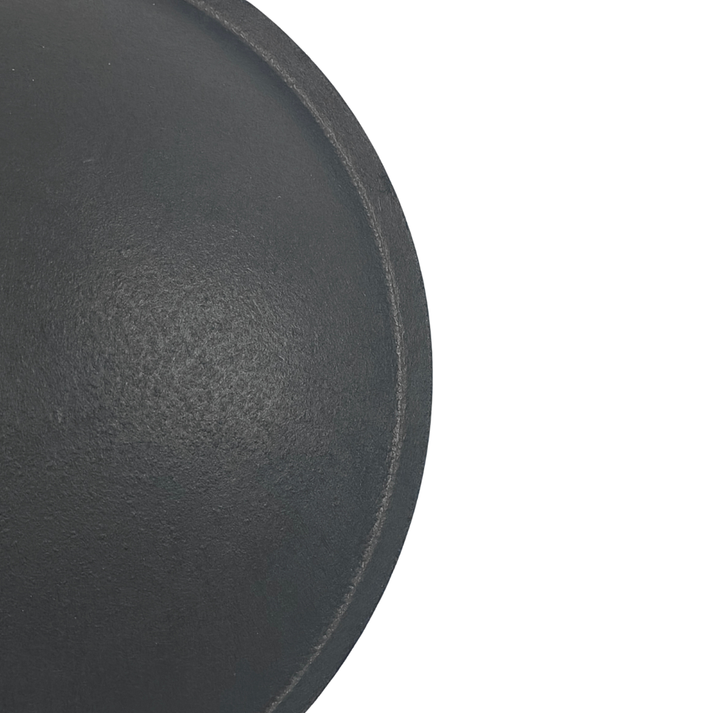 165 MM Cloth Dust Cap – Black Finish | Speaker Dust Cap