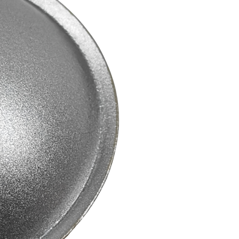 100 MM Silver Speaker Dust Cap