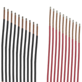 Speaker Lead Wire No. 36 (150 mm, 10 Pair Red & Black, For 18″ Speaker, Indian)