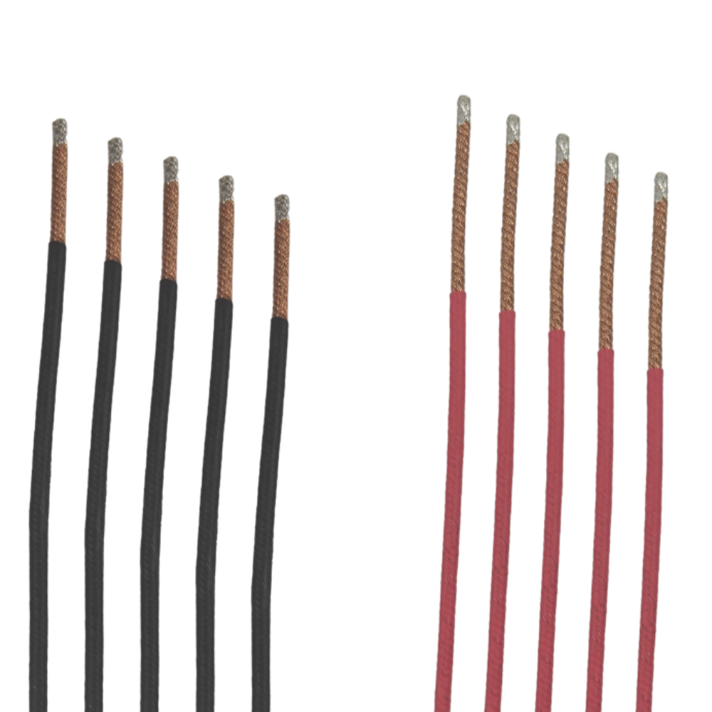 Speaker Lead Wire No. 36 (150 mm, 5 Pair Red & Black, For 18″ Speaker, Indian)