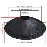 18" Paper Cone | O-744-142 | 100mm | 10 PCS (Ocean)