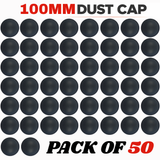 100 MM Black Speaker Dust Cap – High Durability Dome Type for Speaker Repair