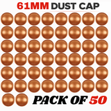 61 MM Copper Speaker Dust Cap – High Heat Resistant Dome for Professional Speakers