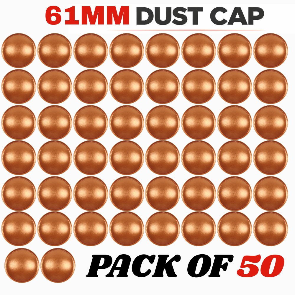 61 MM Copper Speaker Dust Cap – High Heat Resistant Dome for Professional Speakers