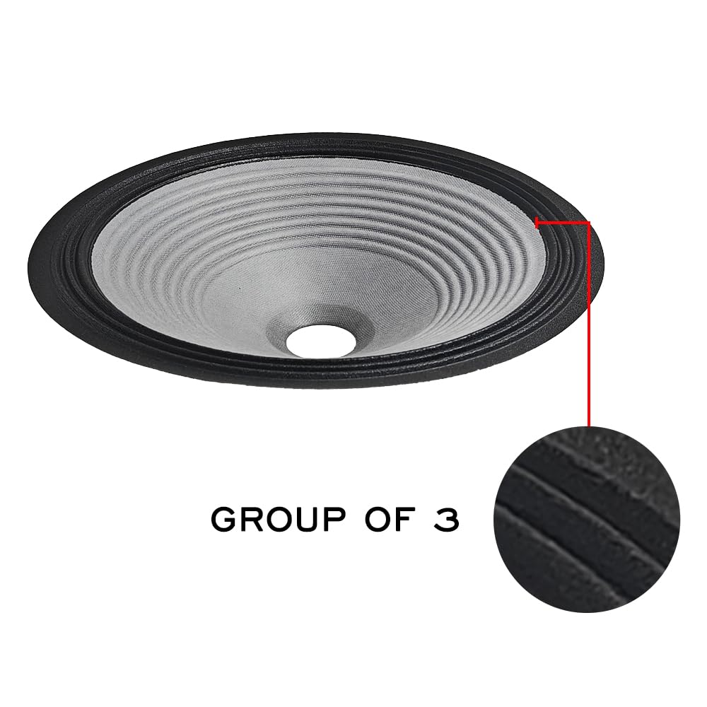 12" Paper Cone | OE-1202 | 38mm | Grey | 10 PCS (Ocean)