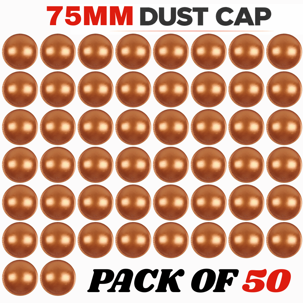 75 MM Copper Speaker Dust Cap – High Heat Dissipation Dome for Professional Audio