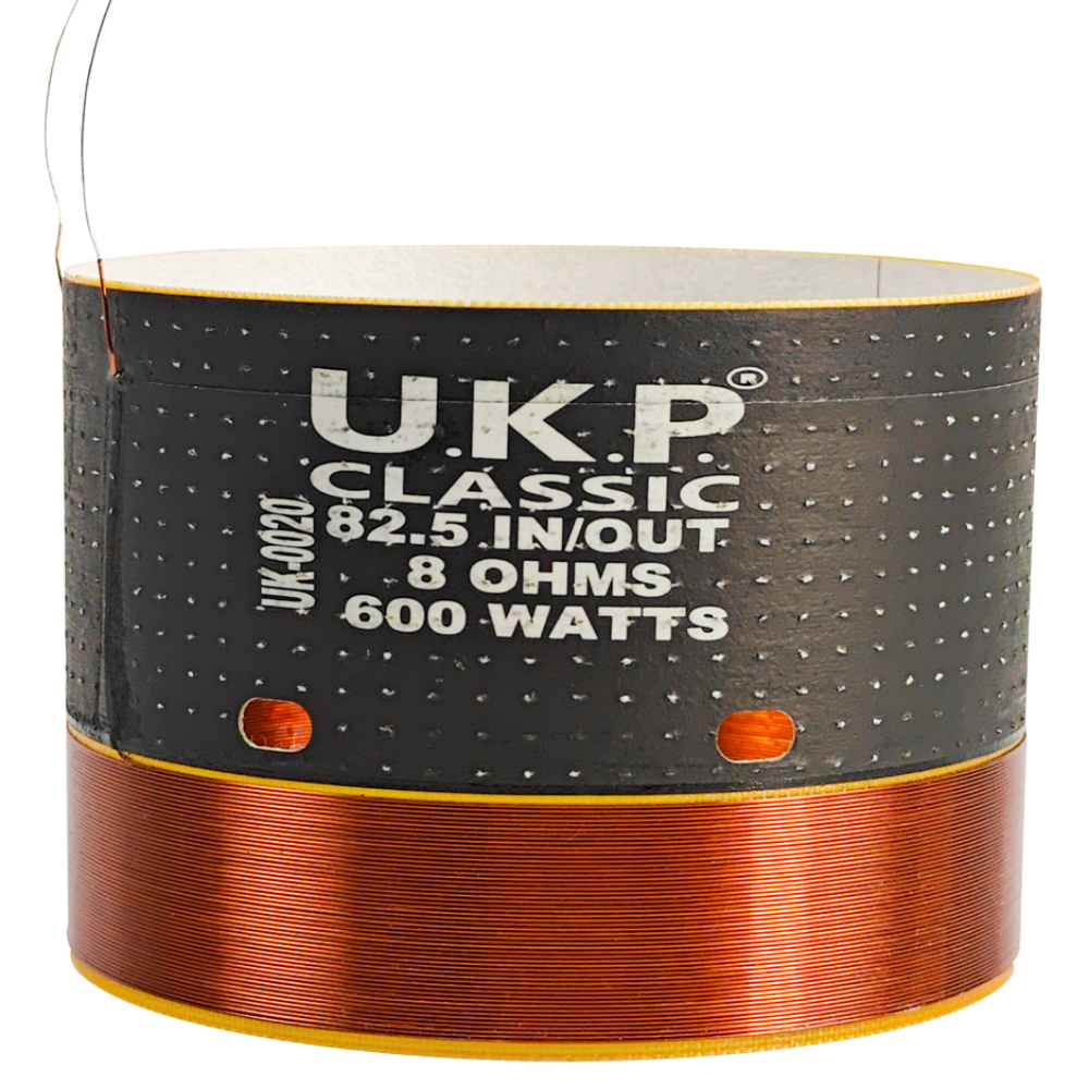 82.5 mm IN/OUT Voice Coil – 8 Ohm 600 Watt
