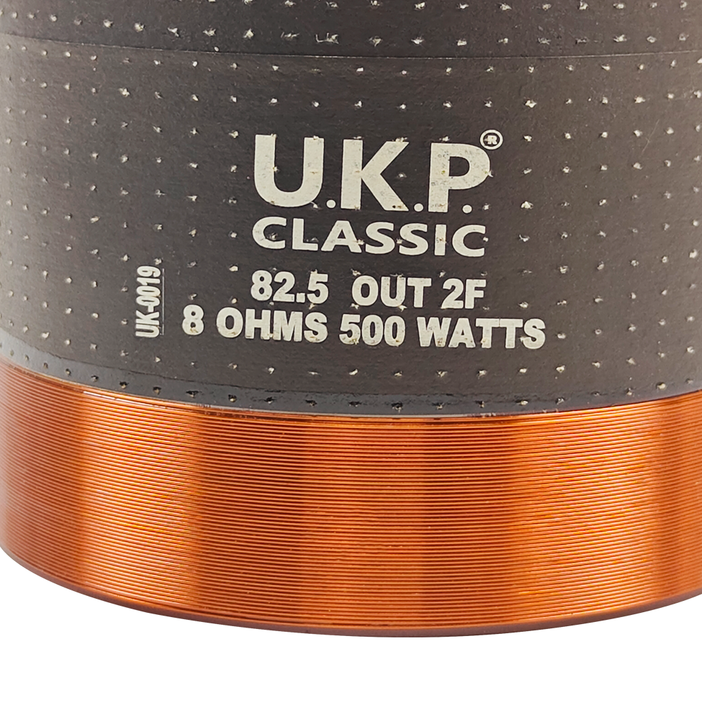 82.5 mm 2F Voice Coil – 8 Ohm 500 Watt