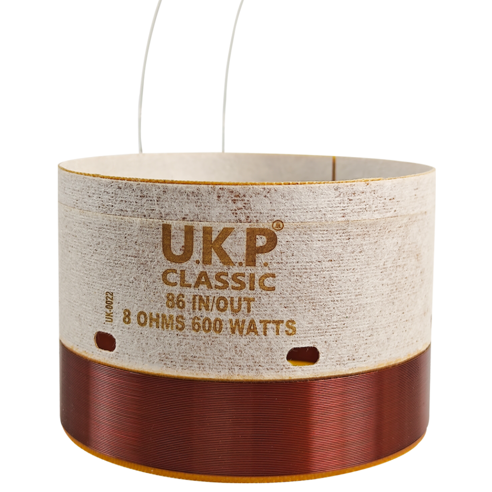 86 mm IN/OUT Voice Coil – 8 Ohm 600 Watt