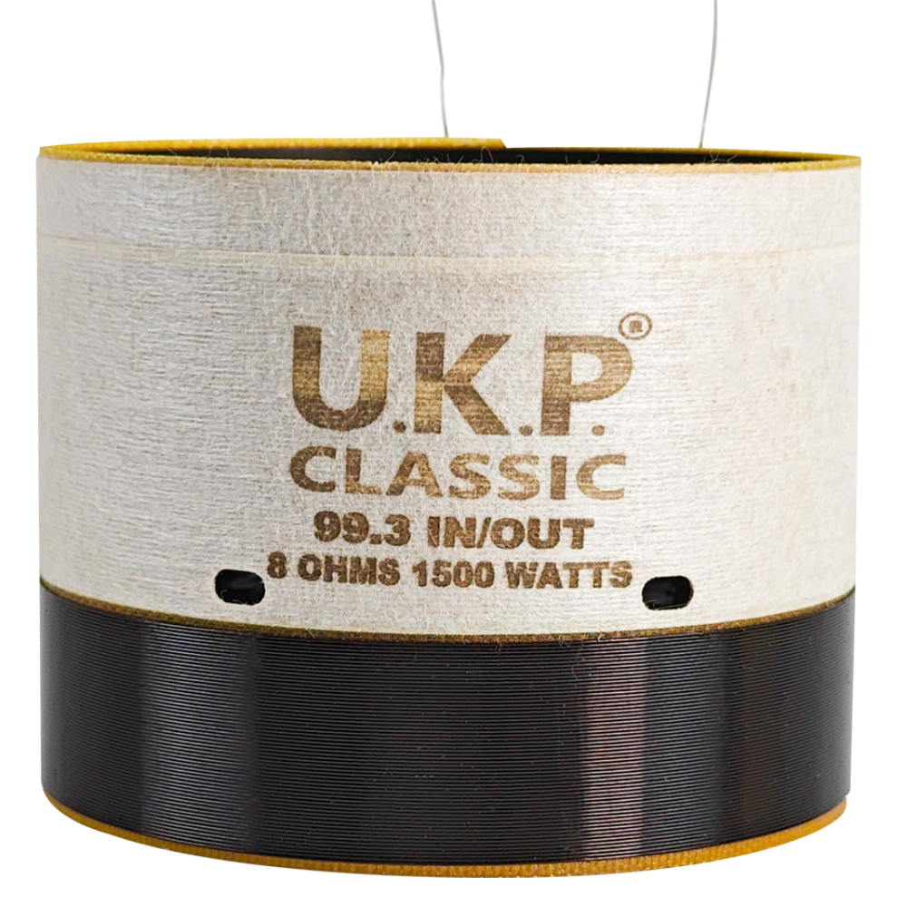 99.3 mm IN/OUT Voice Coil – 8 Ohm 1500 Watt