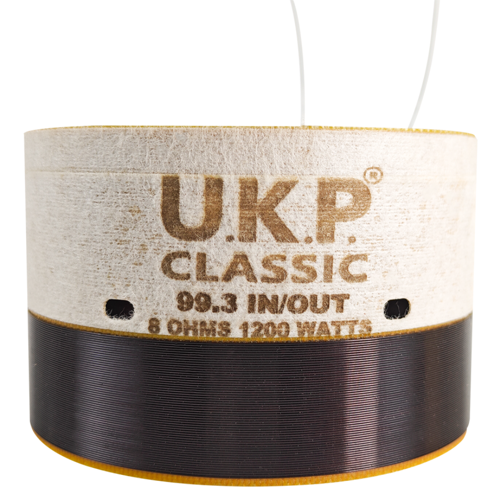 99.3 mm IN/OUT Voice Coil – 8 Ohm 1200 Watt