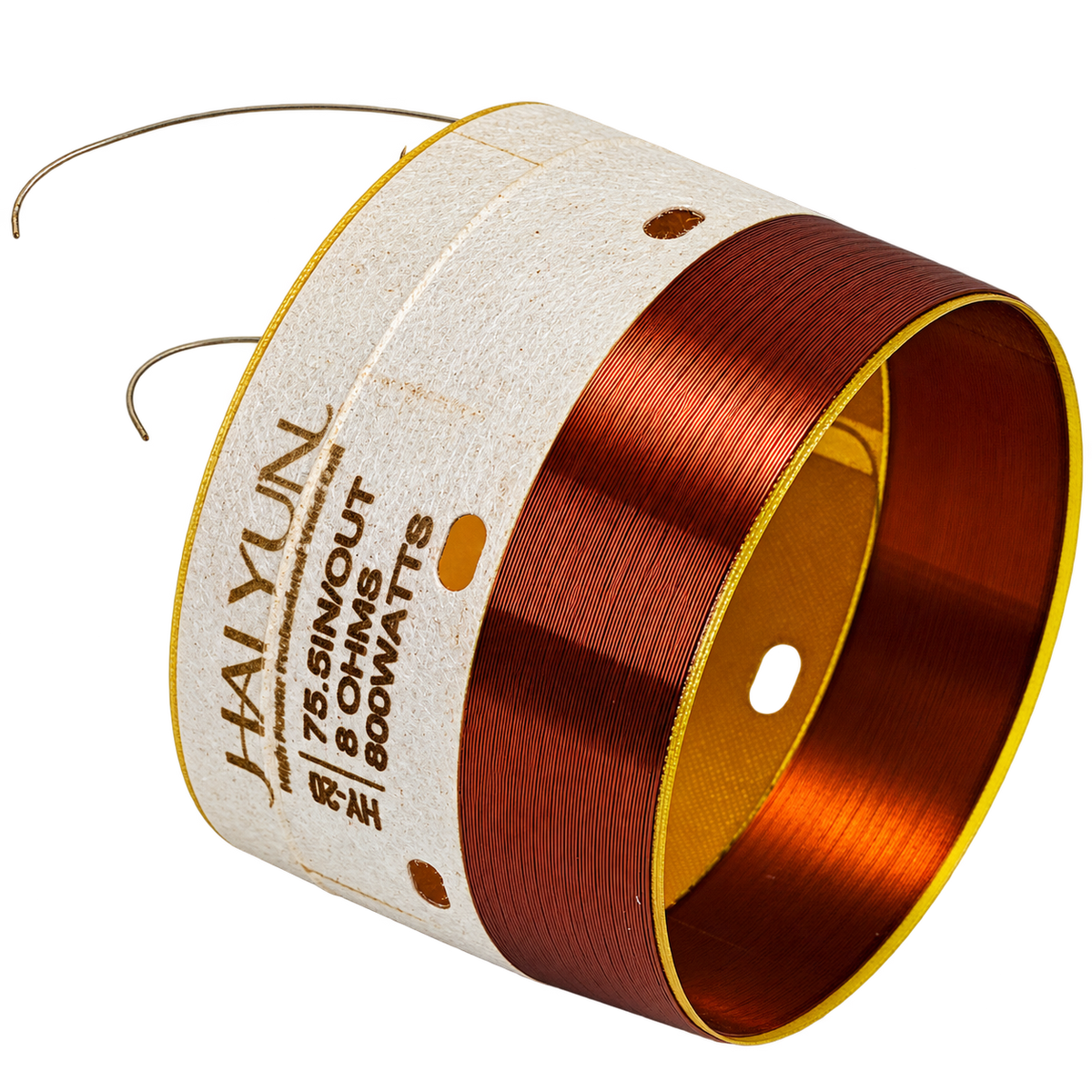HAIYUN 75.5mm IN/OUT Voice Coil 8 Ohm 800W