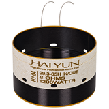HAIYUN 99.3mm 65 mm IN/OUT Black Copper Wire Voice Coil 8 Ohm 1200W