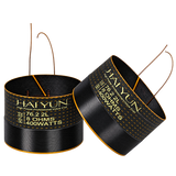 HAIYUN 76.2mm 2-Layer Outer Black Wire Voice Coil 8 Ohm 400W